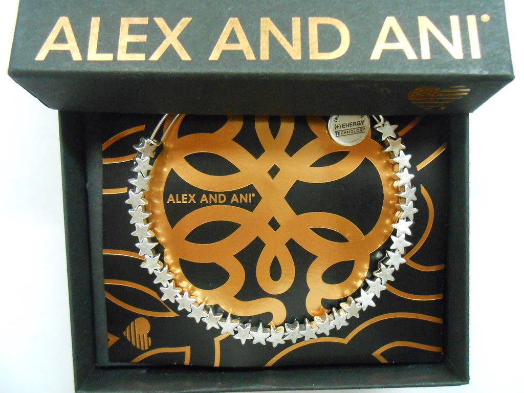 Alex and ANI Star Beaded Bangle Bracelet
