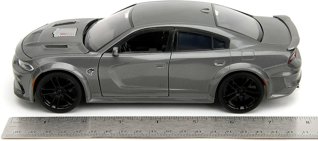 Fast & Furious Fast X 1:24 Dom's 2021 Dodge Charger SRT Hellcat Die-Cast Car, Toys for Kids and Adults