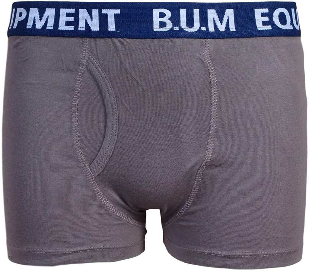 B.U.M. Equipment Boys 10 Pack Solid Boxer Briefs Underwear