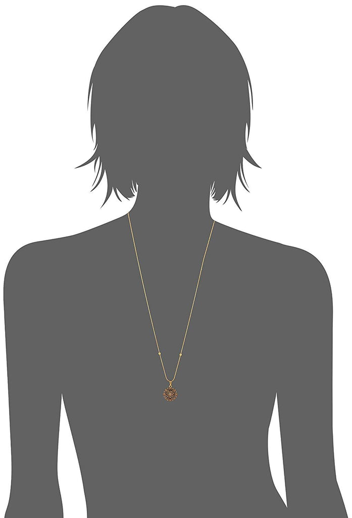 Alex and ANI Lotus Peace Petals IV Necklace, Expandable