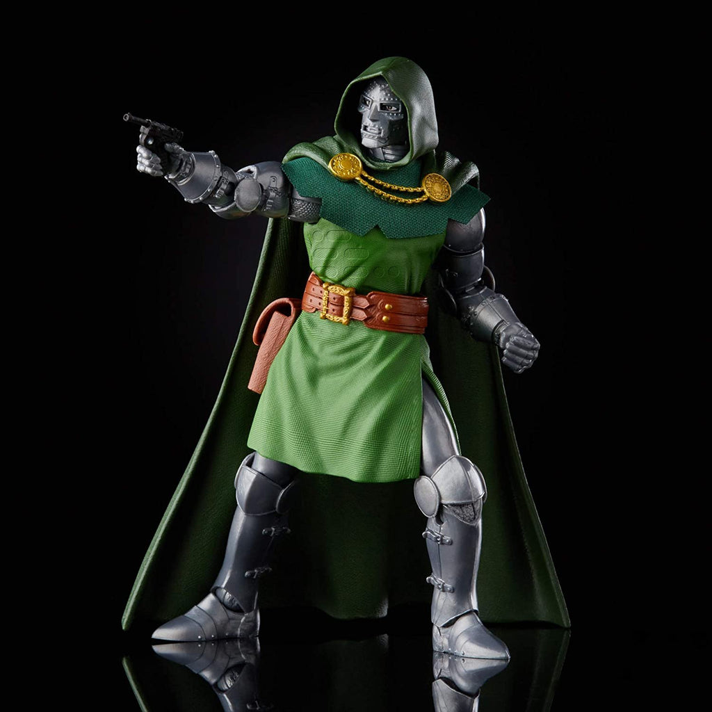 Marvel Vintage Series 6-inch Scale Dr. Doom Fantastic 4 Action Figure Toy, 10 Accessories, Marvel Super Hero Collectible Series, Ages 4 and Up