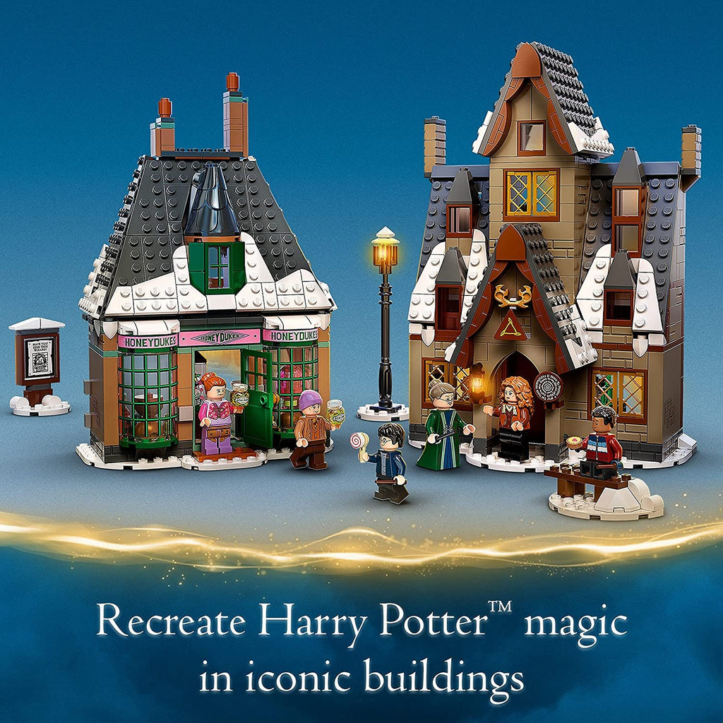 LEGO 76388 Harry Potter Hogsmeade Village Visit 20th Anniversary Set with Collectible Golden Minifigure