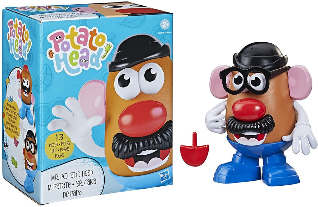 Mr Potato Head Potato Head Classic Toy for Kids Ages 2 and Up, Includes 13 Parts and Pieces to Create Funny Faces