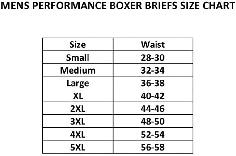Penn Mens Performance Boxer Briefs - 3 Pack