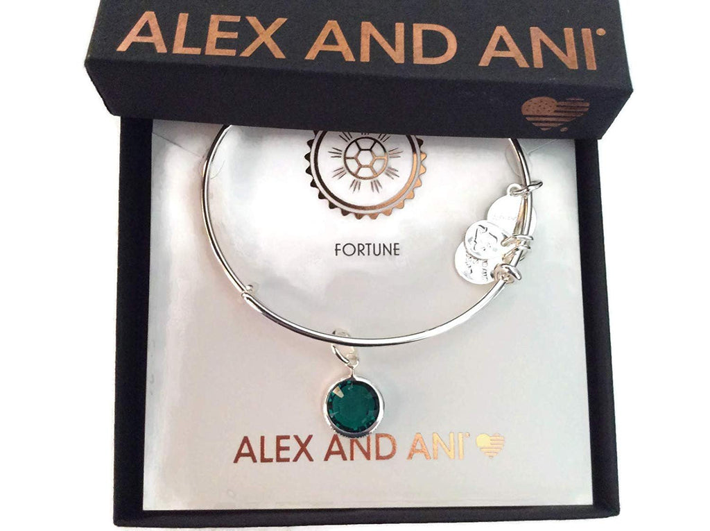 Alex and Ani May Color Code Shiny Silver NWTBC