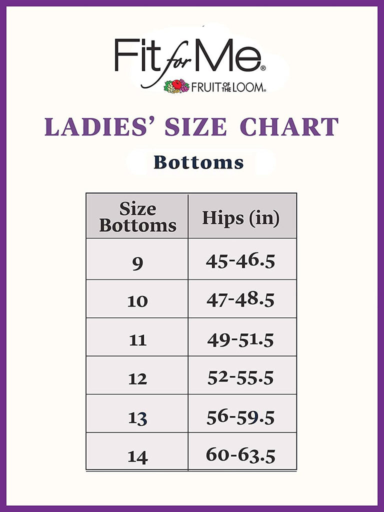 Fruit of the Loom Women's Breathable Underwear, Moisture Wicking Keeps You Cool & Comfortable, Available in Plus Size