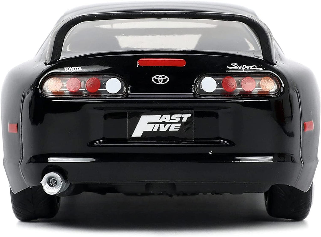 1995 Supra Black 1/32 Diecast Model Car by Jada 33381