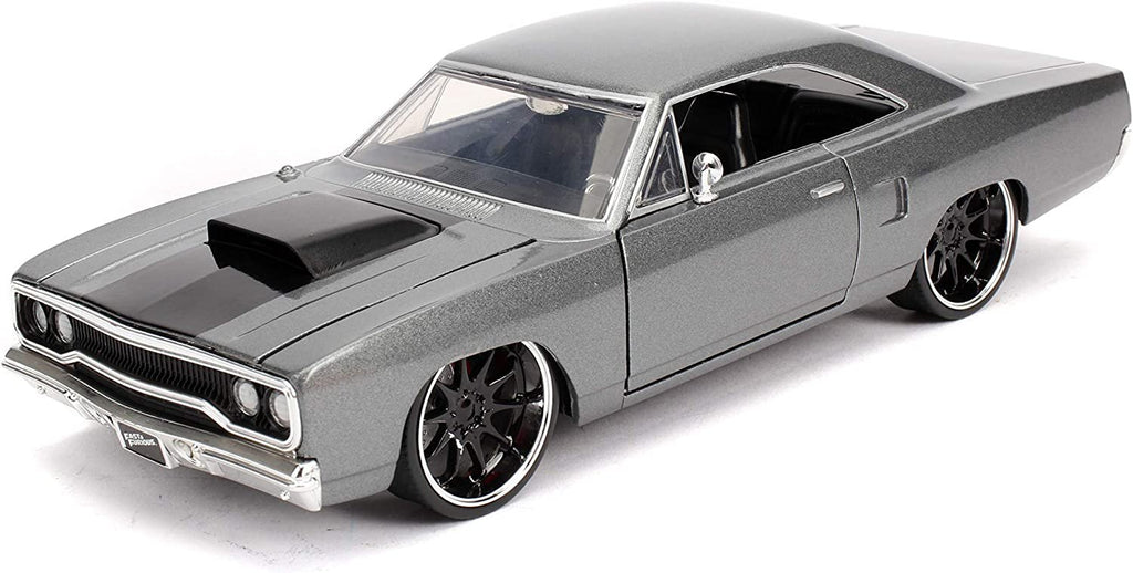 Fast & Furious 1:24 Dom's 1970 Plymouth Roadrunner Die-cast Car, Toys for Kids and Adults
