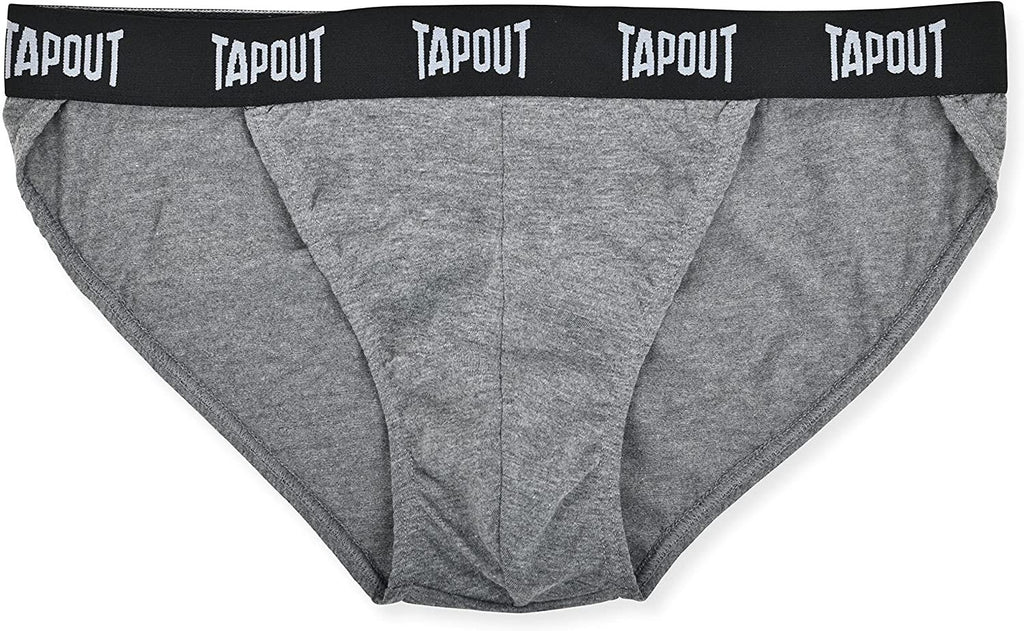 Tapout Men's String Bikinis - 6-Pack Essential Cotton Assorted Colors No Fly S-5X
