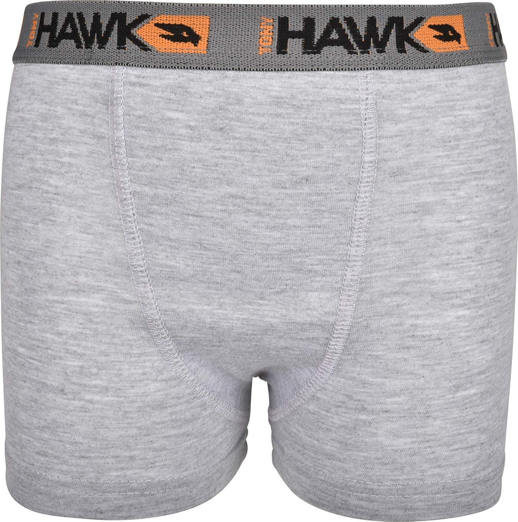 Tony Hawk Boys' Boxer Briefs 9-Pack Value Cotton Blend Toddler-Big Kid Sizes No Fly Underwear