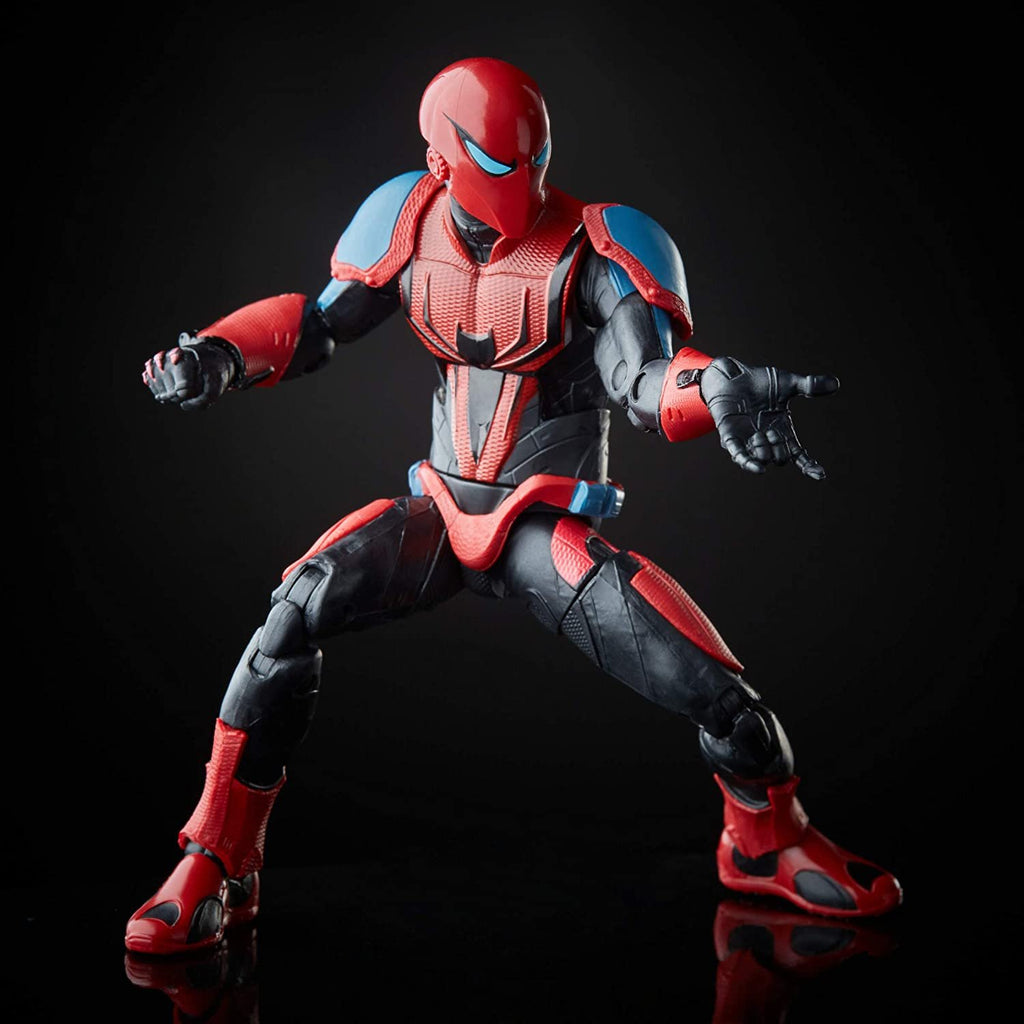 Spider-Man Hasbro Marvel Legends Series 6" Collectible Action Figure Spider-Armor Mk III Toy, with Build-A-Figurepiece & Accessory