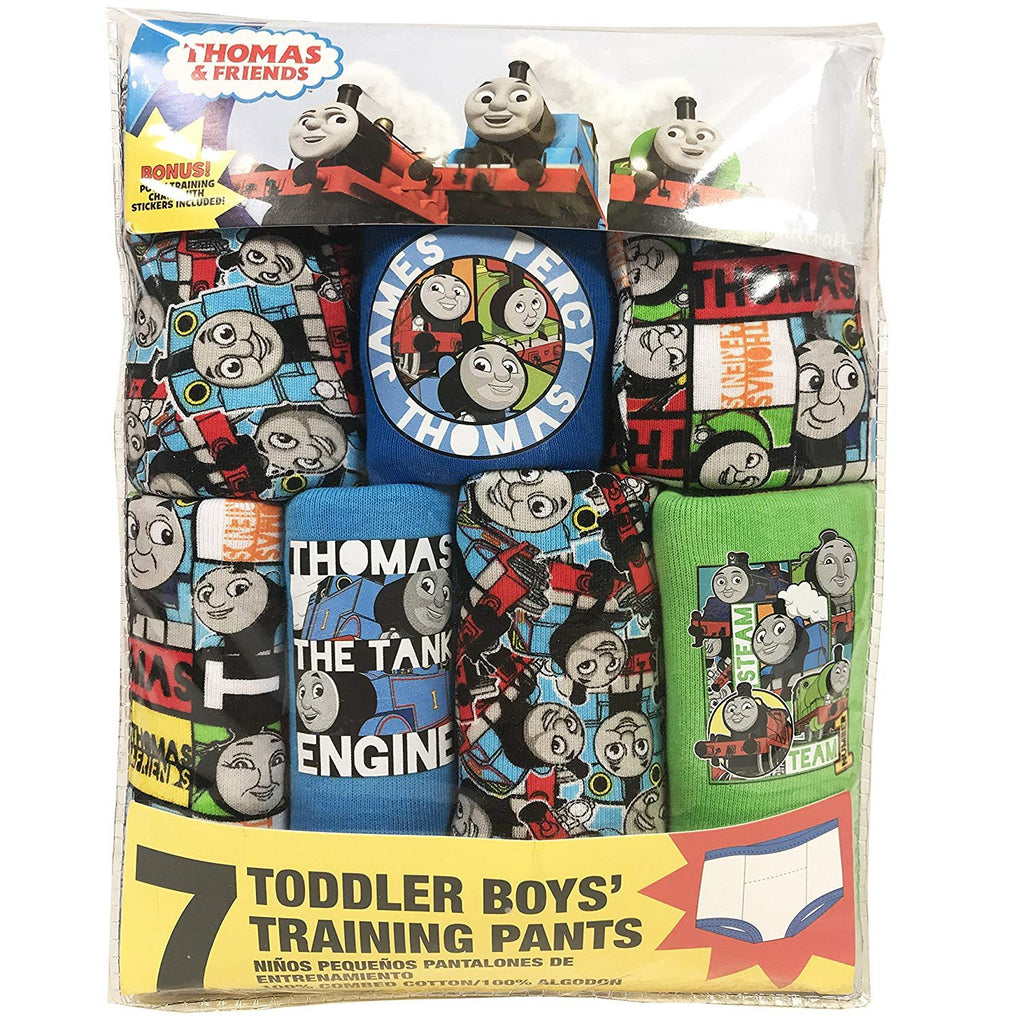 Handcraft Thomas Boys Potty Training Pants Underwear Toddler 7-Pack Size 2T 3T 4T