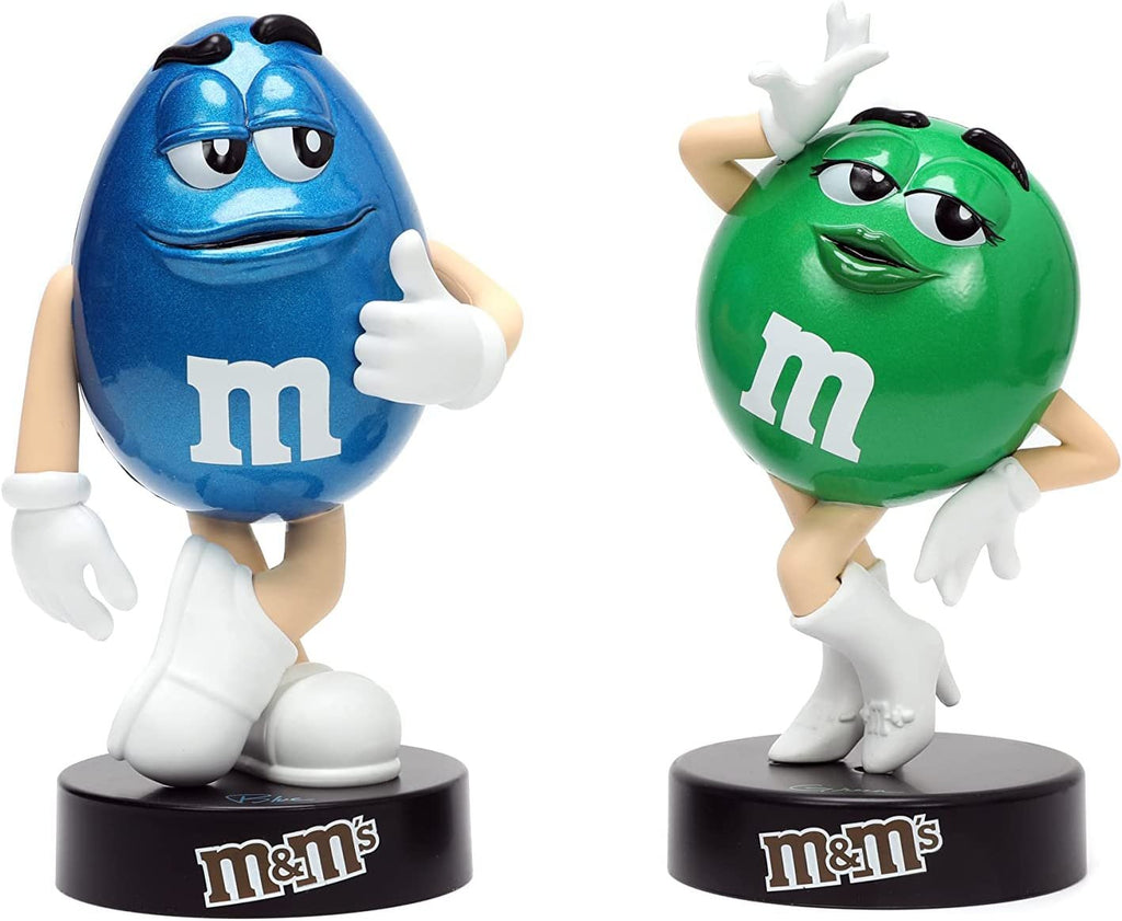 Jada Toys M&M's 4" Blue Die-cast Collectible Figure, Toys for Kids and Adults (33237)