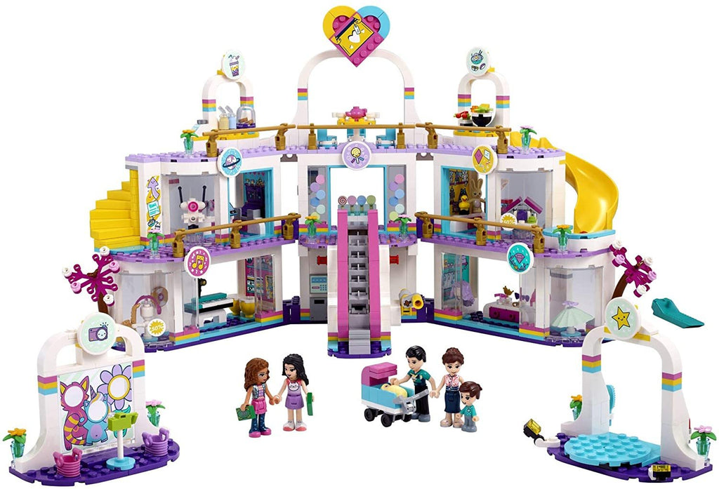 LEGO Friends Heartlake City Shopping Mall 41450 Building Kit; Includes Friends Mini-Dolls to Spark Imaginative Play; Portable Elements Make This a Great Friendship Toy, New 2021 (1,032 Pieces)