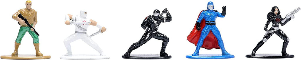 Jada Toys G.I. Joe 1.65" 18-Pack Die-cast Figures, Toys for Kids and Adults, 32913