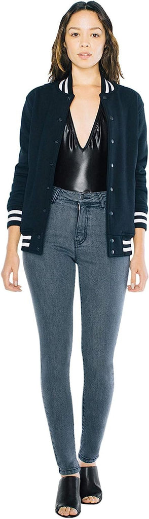 American Apparel Women's Standard Metallic Halter Sunsuit