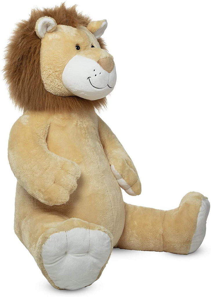 Melissa & Doug Gentle Jumbo Elephant Giant Stuffed Plush Animal (Sits Nearly 3 Feet Tall)
