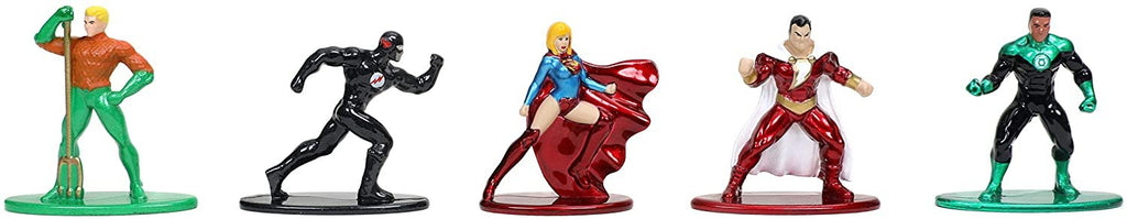Jada Toys DC Comics 1.65" Die-cast Metal Collectible Figures 20-Pack Wave 1, Toys for Kids and Adults, Multi-Color (84409)