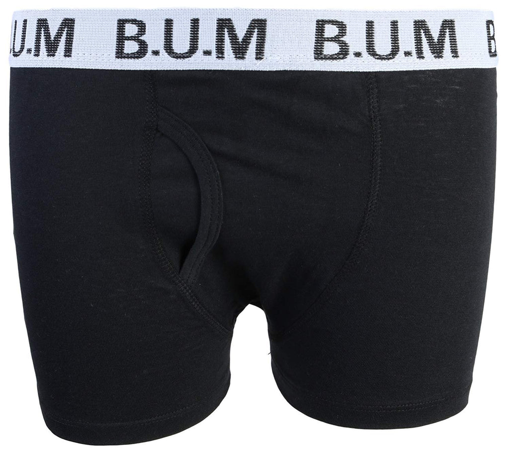 B.U.M. Equipment Boys 10 Pack Solid Boxer Briefs Underwear