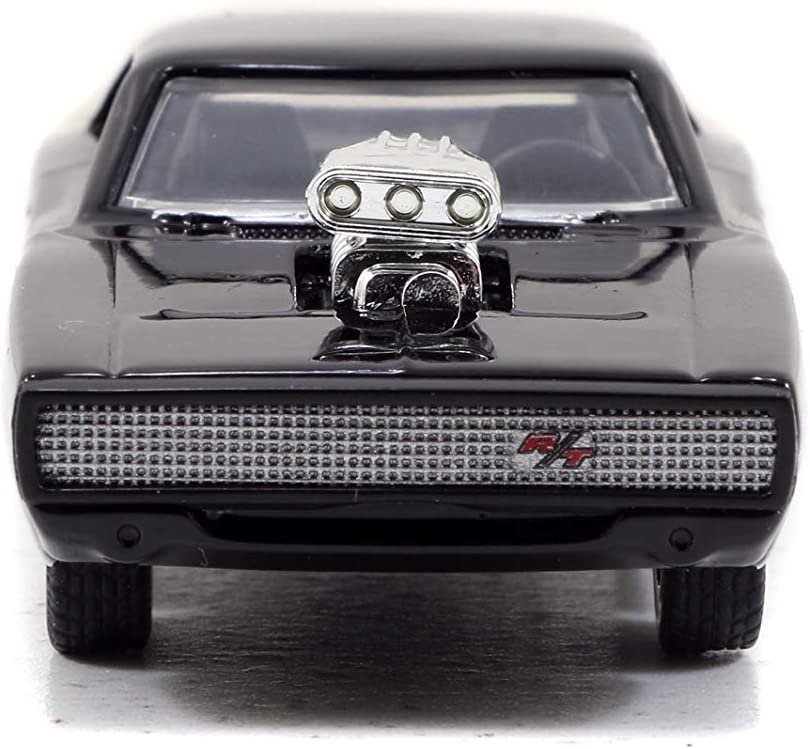 Jada Toys Fast & Furious 1:55 Dom's Dodge Charger R/T Build N' Collect Die -cast Model Kit, Toys for Kids and Adults