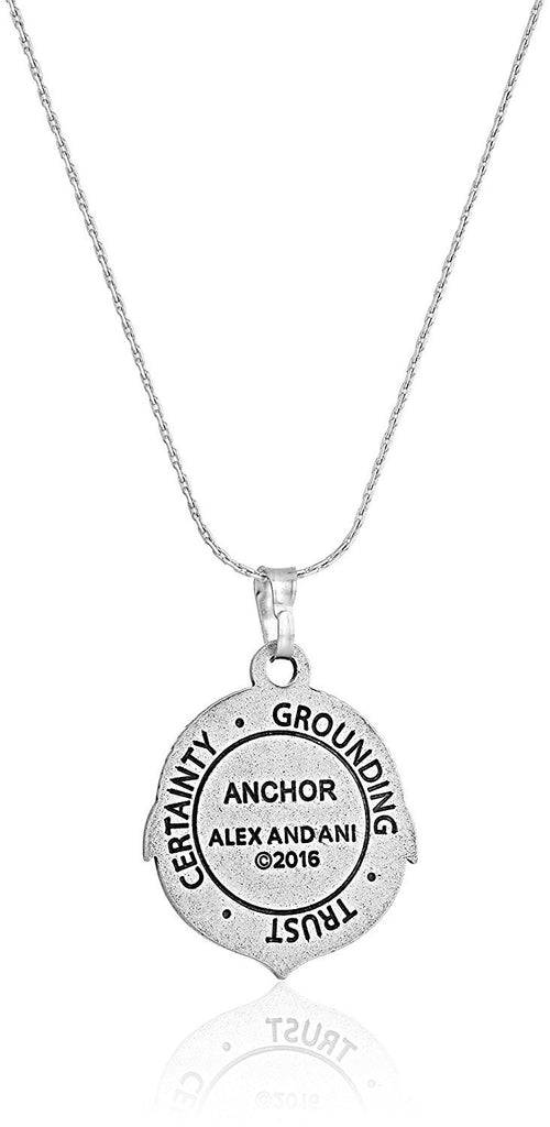 Alex and Ani Anchor II En Chain Necklace