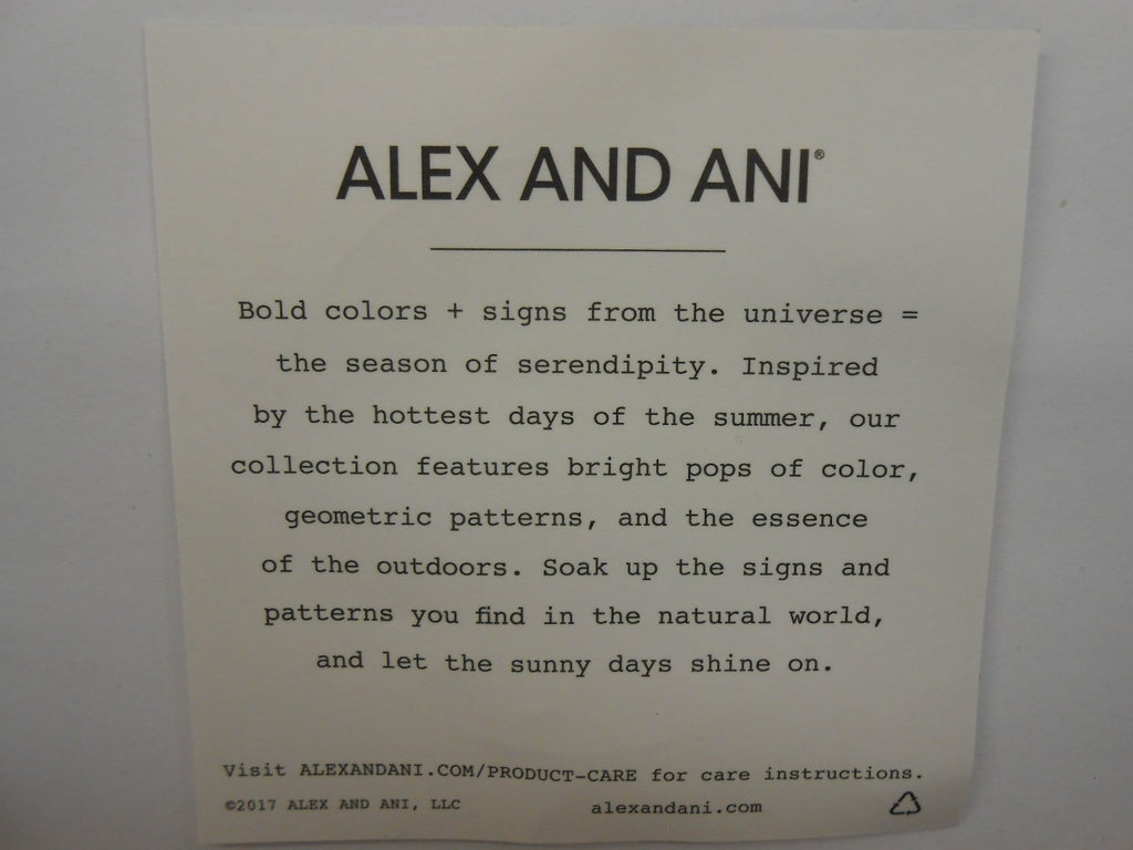 Alex And Ani Coral Tropical Expandable Bangle Bracelet Rafaelian Silver