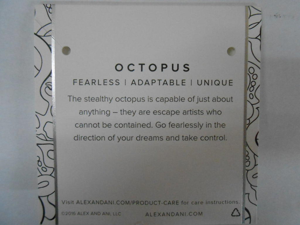 Alex and Ani Womens Charity By Design Octopus Bangle