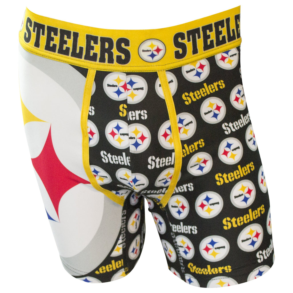 NFL Teams Men's Boxer Briefs Compression Performance Underwear Size XS-2X