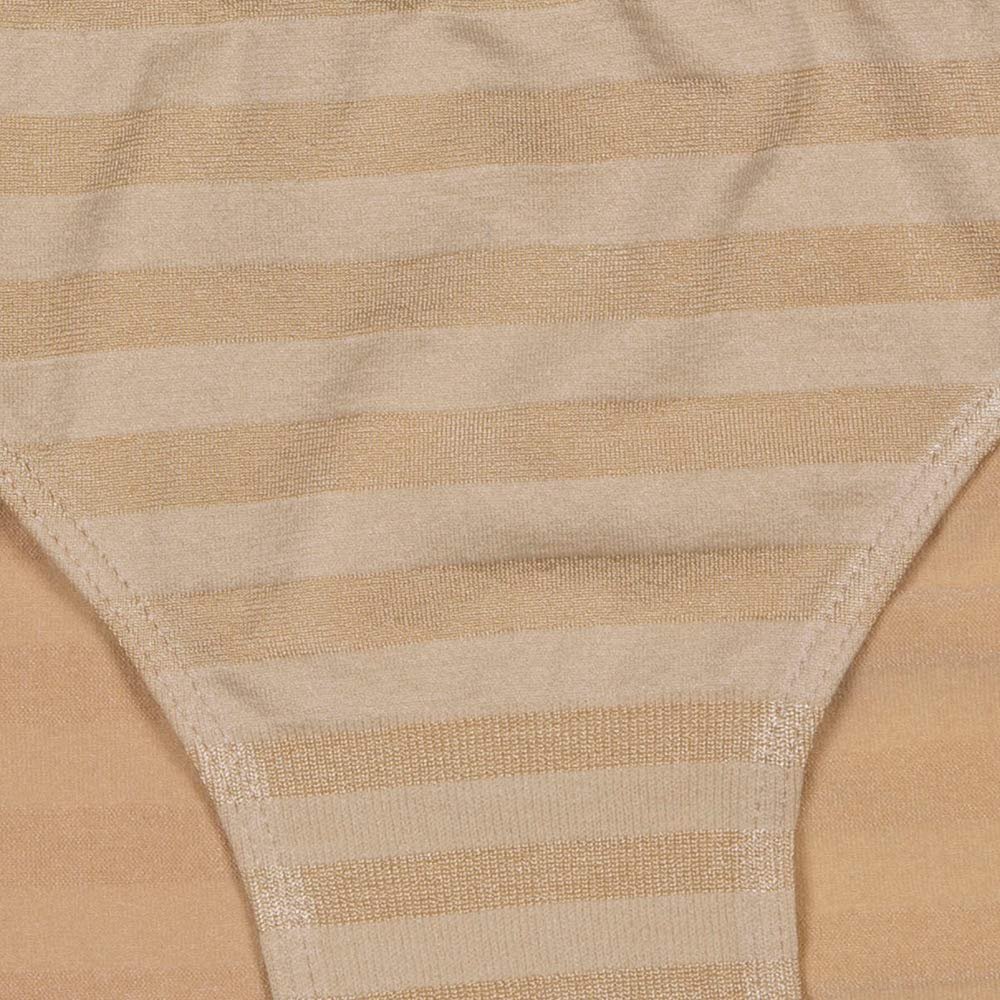 Donna Loren Women's Striped Bikini Panties, 3-Piece Set