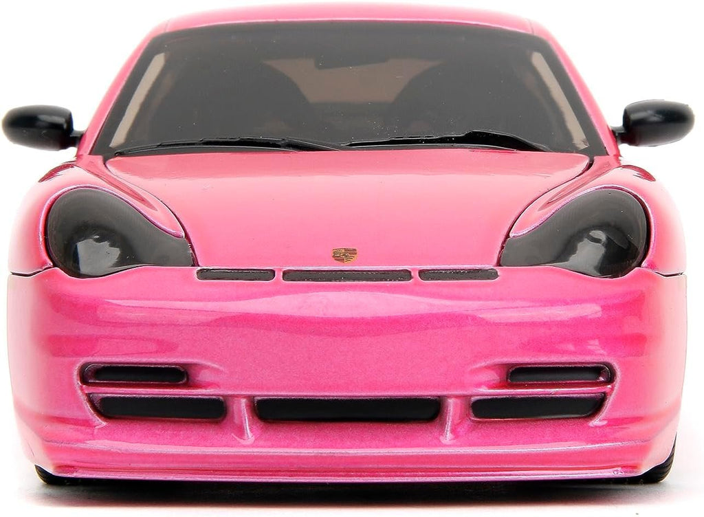Pink Slips 1:24 Porsche 911 GT3RS Die-Cast Car, Toys for Kids and Adults(Pink)