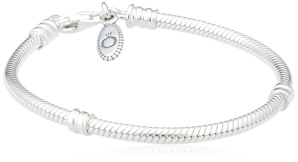 PANDORA Sterling Silver Lobster Clasp Bracelet 590700HV-6.3" -XX SMALL