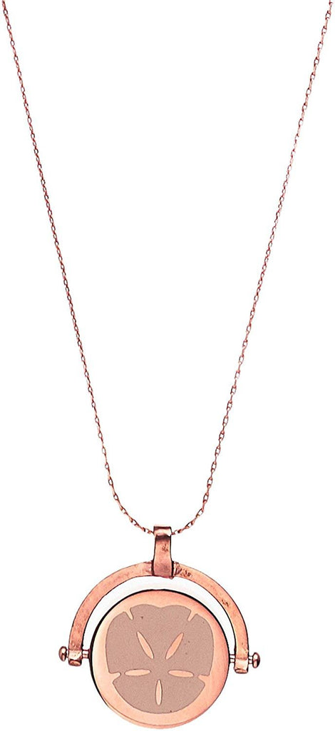 Alex and Ani Womens Color Infusion Dolphin & Sand Dollar 32" Expandable Necklace