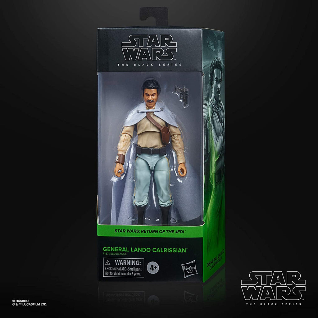 Star Wars The Black Series General Lando Calrissian Toy 6-Inch-Scale Return of The Jedi Collectible Figure, Kids Ages 4 and Up,F1871