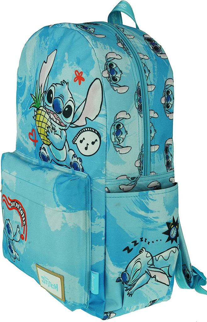 KBNL Classic Disney Winnie The Pooh Backpack with Laptop Compartment for School, Travel, and Work, Multicolor (A22208-WTP)