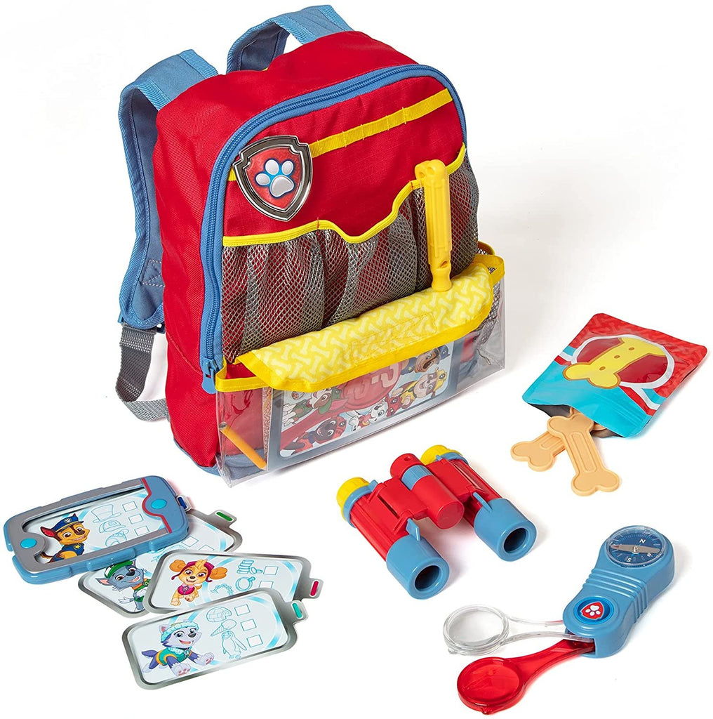 Melissa & Doug PAW Patrol Pup Pack Backpack Role Play Set (15 Pieces)