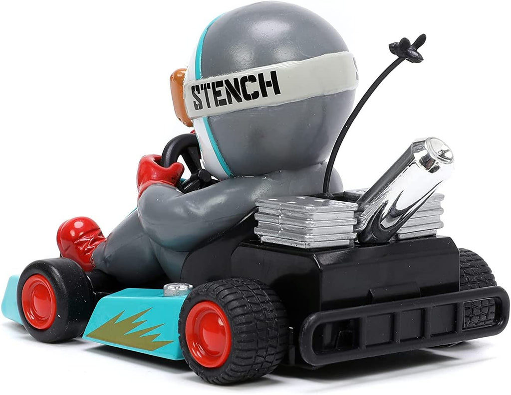 Jada Toys Fart Karts Cool Wipes Pull Back Car, 3.5” Toys for Kids Ages 6+ (32789)