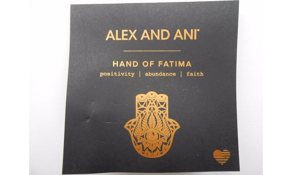 Alex and Ani Hand of Fatima Wrap Bracelet