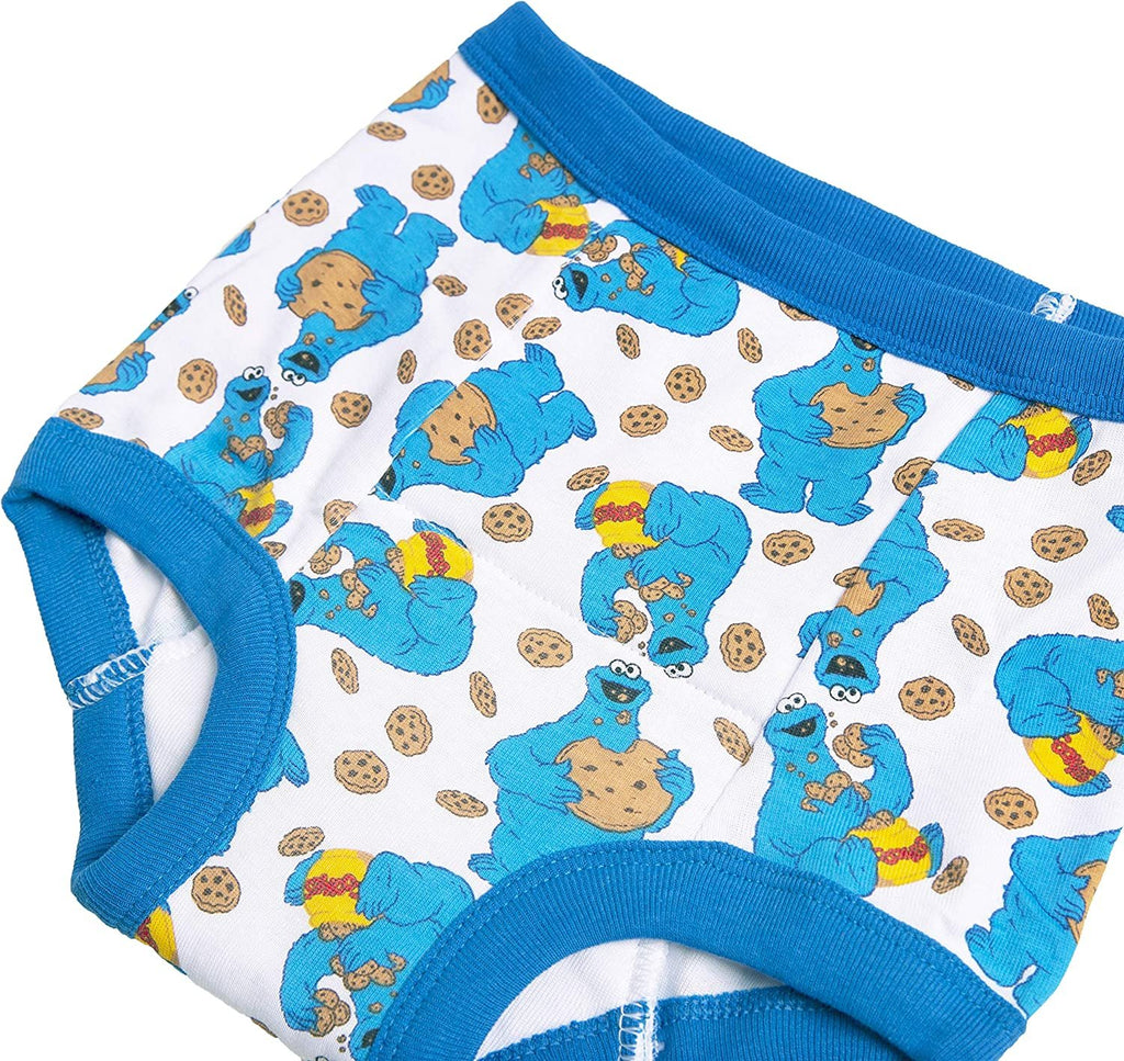 Sesame Street Unisex-Baby Potty Training Pants Multipack, SesameB10pk, 4T