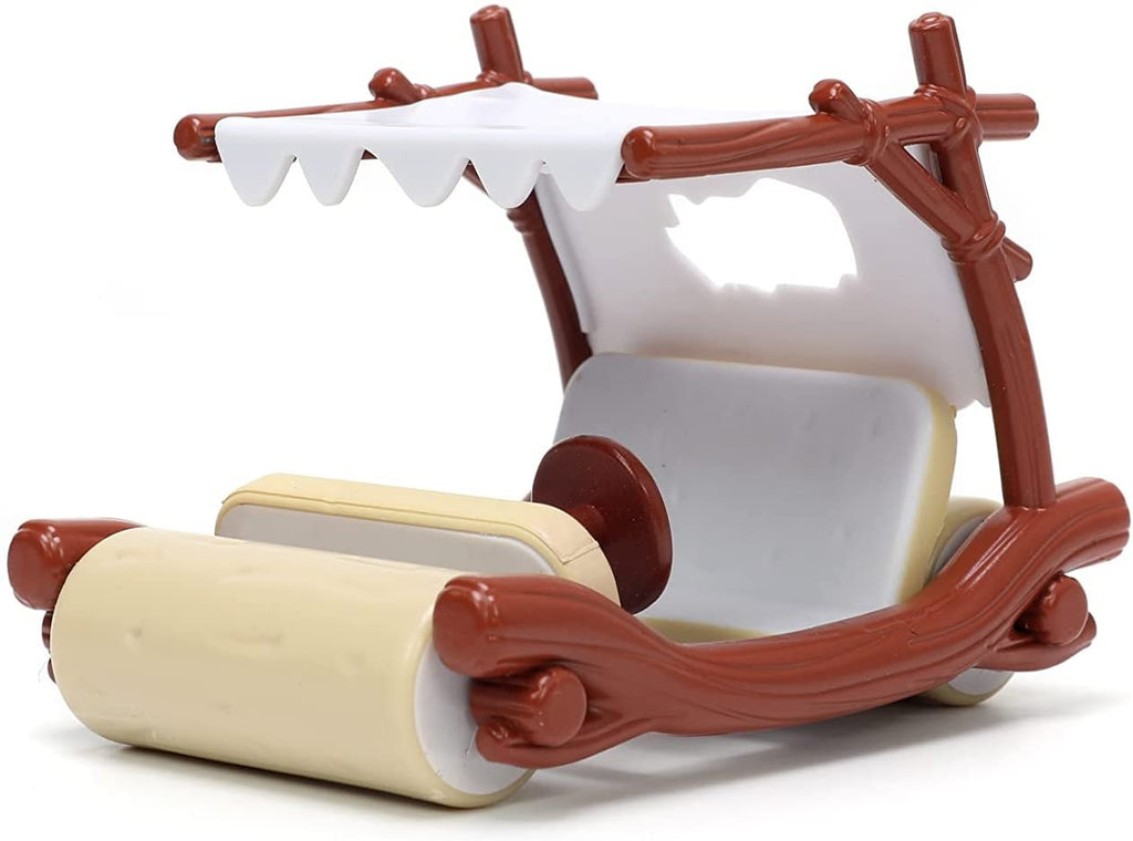 Flintstones 1:32 Flintmobile Vehicle with Fred Flintstone Diecast Figure, Toys for Kids and Adults