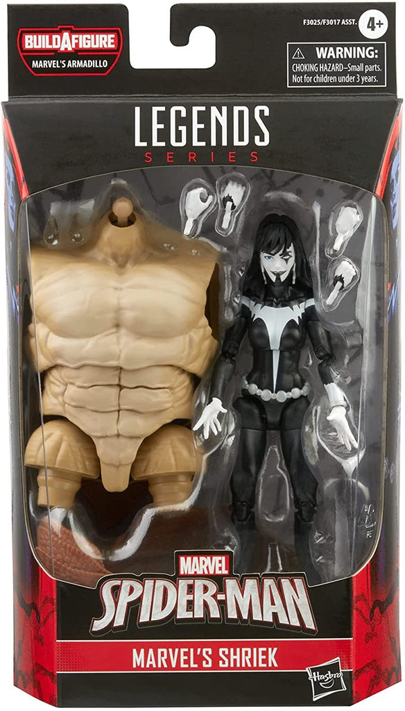 Marvel Legends Series Marvel's Shriek 6-inch Collectible Action Figure Toy and 4 Accessories and 2 Build-A-Figure Part(s)