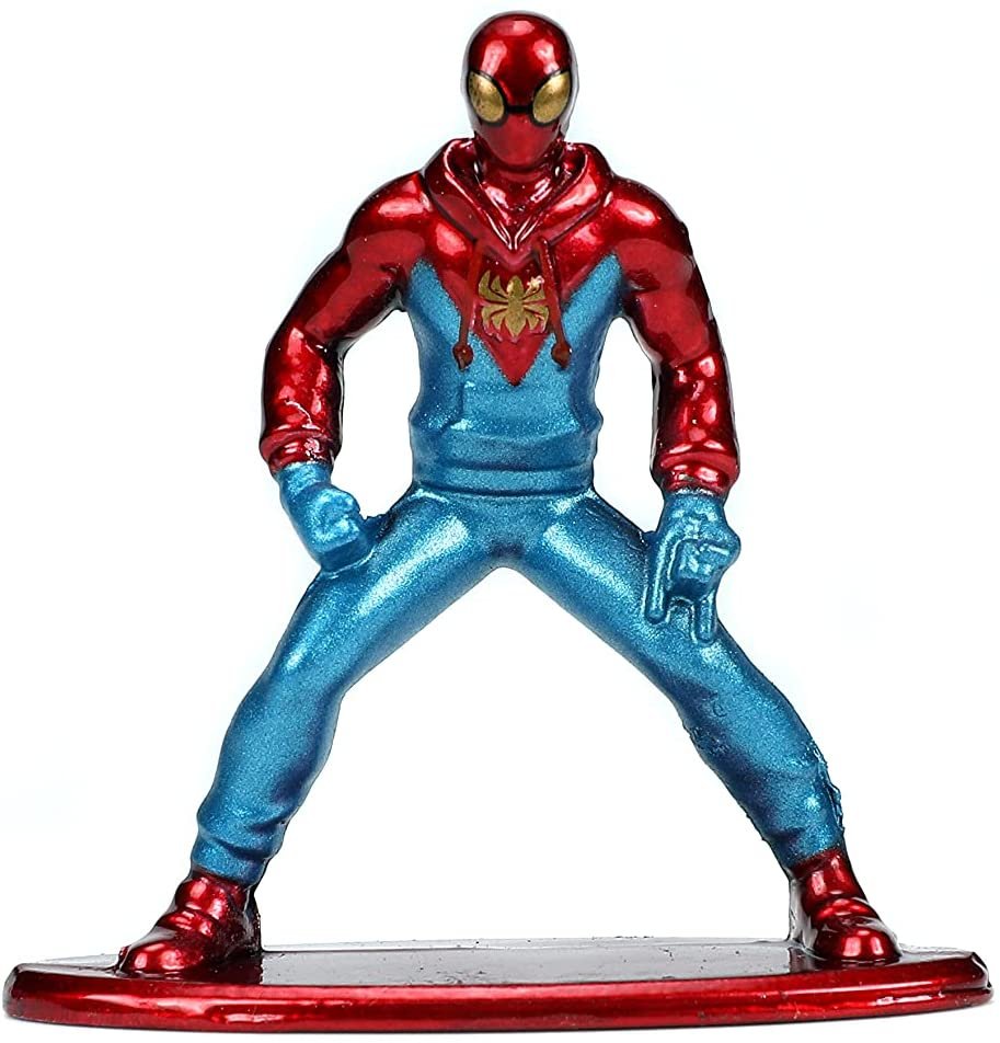 Jada Toys Marvel 1:32 1941 Ford Pickup Die-cast Car & 1.65" Proto-Suit Spider-Man Die-cast Figure, Toys for Kids Ages 8+