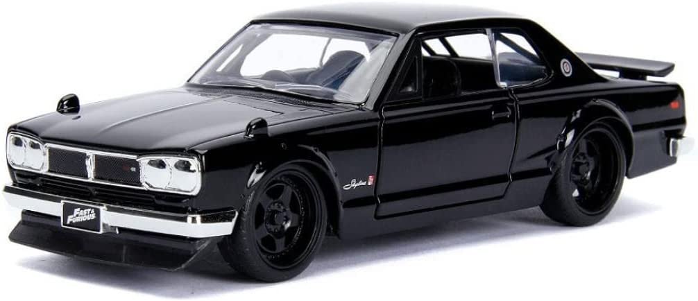 Jada Toys Fast & Furious 1:32 Brian's 1971 Nissan Skyline 2000 GT-R Die-cast Car, Toys for Kids and Adults (99602)