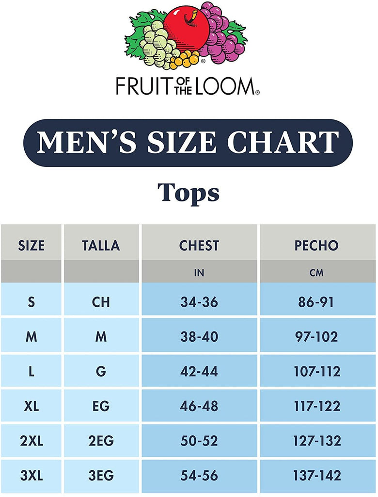 Fruit of the Loom Men's Stay Tucked Crew T-Shirt