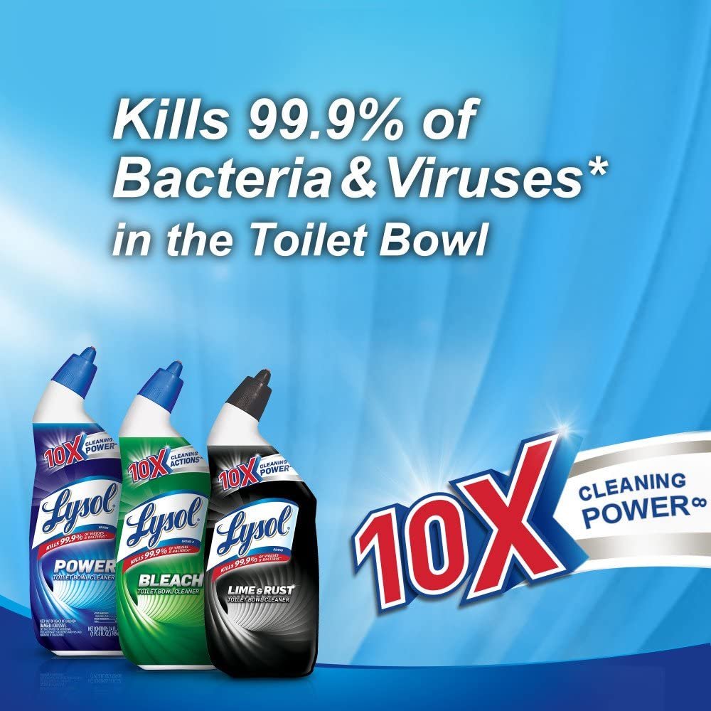 Lysol Power, Toilet Bowl Cleaner, 48oz