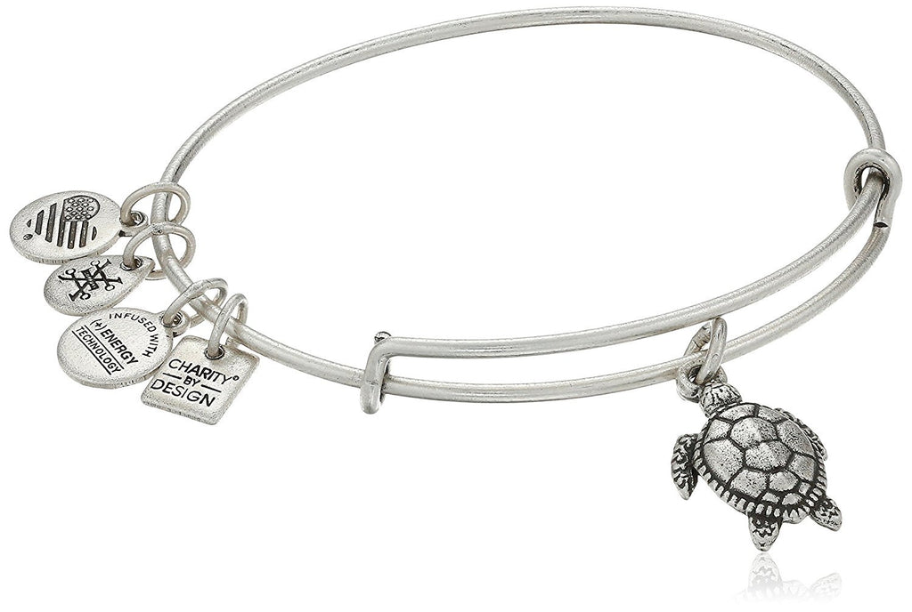 Alex and Ani Charity by Design Turtle Rafaelian Bangle Bracelet