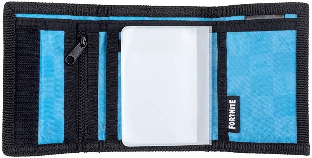 FORTNITE unisex child Profile Tri-fold Backpacks, Black, Youth Size US