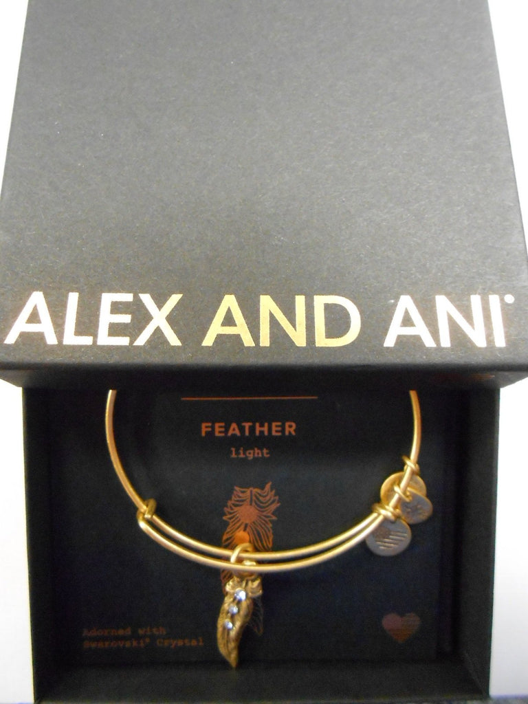 Alex and Ani Feather II Bangle Bracelet