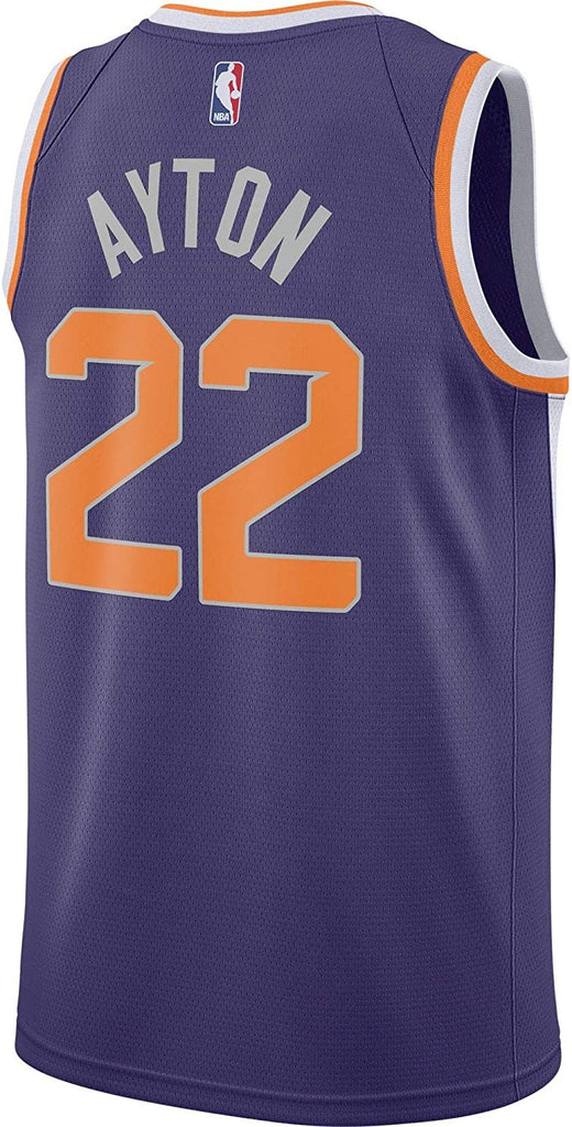 Deandre Ayton Phoenix Suns #22 Purple Youth 8-20 Icon Edition Swingman Jersey