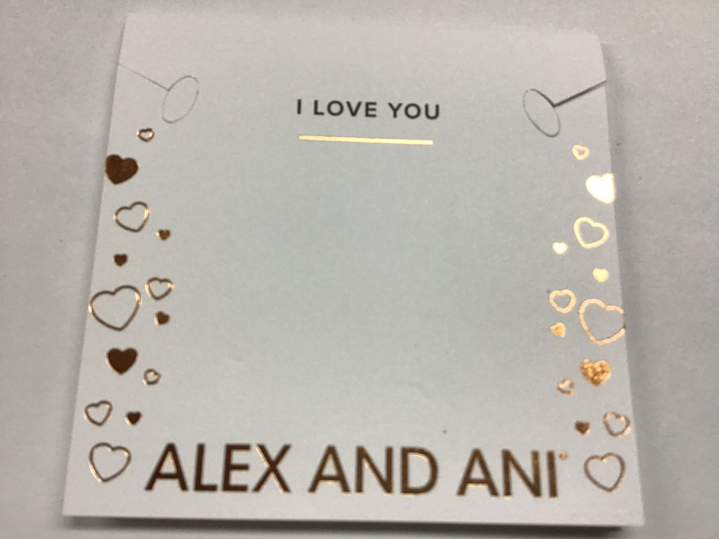 Alex and Ani I Love You IV EWB, SAG, Shiny Antique Gold, Expandable (A20BILY01SAG)