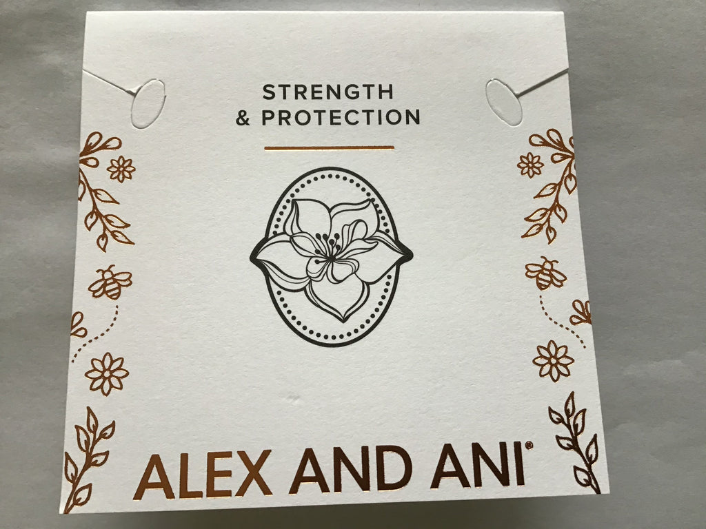 Alex and Ani Duo Charm Mantra Bangle Bracelet